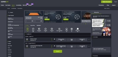 ComeOn! Sportsbook Review Africa