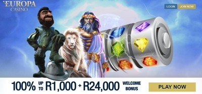 Europa Casino Africa Welcome Bonus